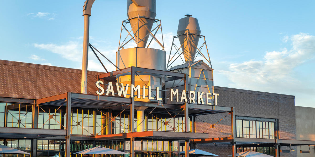 entrance to Sawmill Market