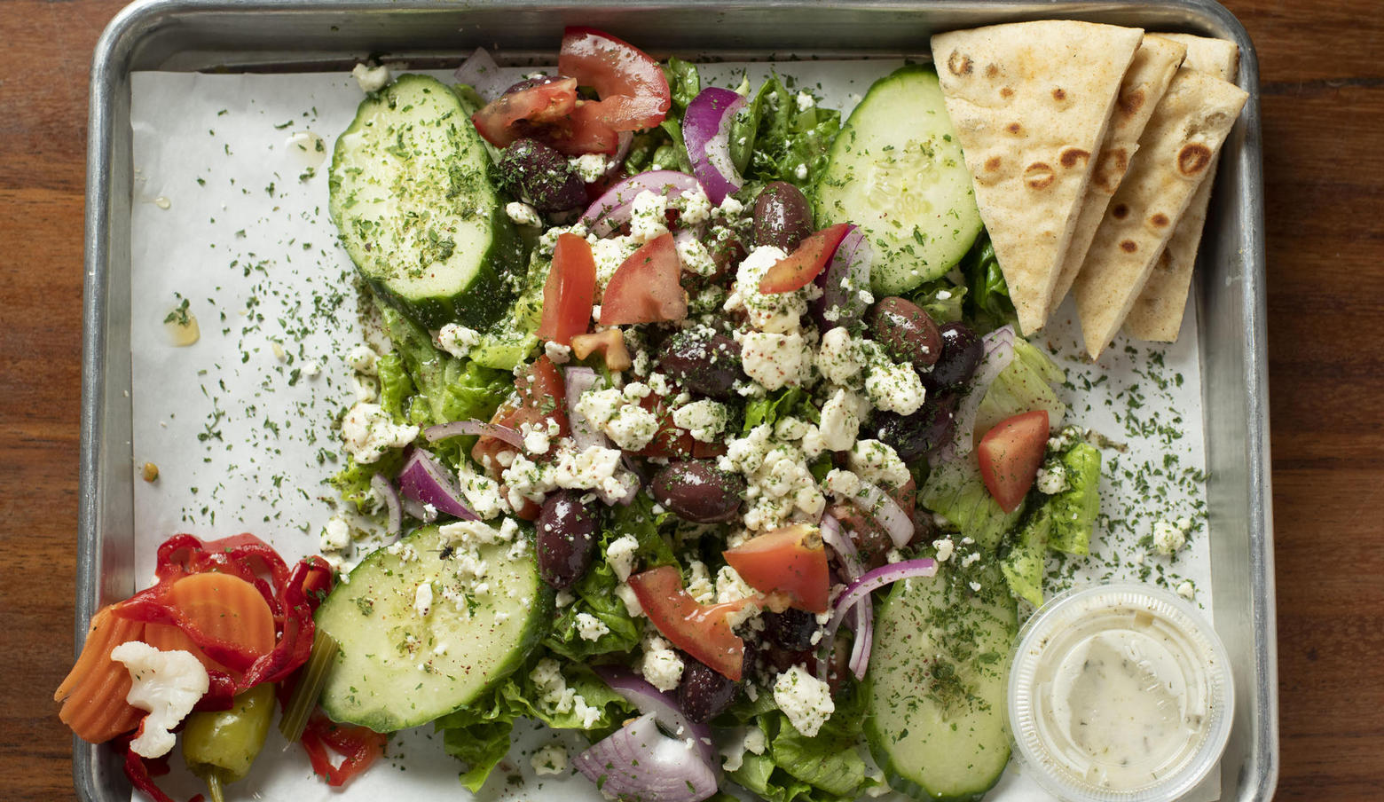 Meso Grill Greek Salad